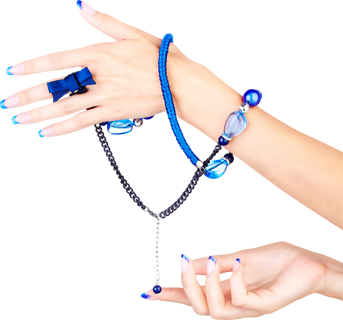 Hands with Beads